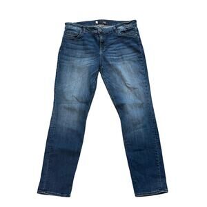 KUT from the Kloth Catherine Slouchy Boyfriend Jeans Size 14 Dark Wash